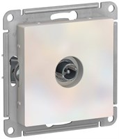 Розетка WESSEN AtlasDesign TV оконеч. 1DB, механизм, жемчуг ATN000491