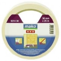 Скотч MAKO обойный 30ммх25м белый 831430SB