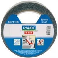 Скотч MAKO препятствующий скольжению 25ммх5м черный 834201SB