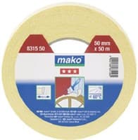 Скотч MAKO универсальный 36мм/ 40м (до 60°С) кремовый 830836