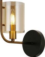 Светильник настенный ESCADA 671/1A E14*40W Black/Gold