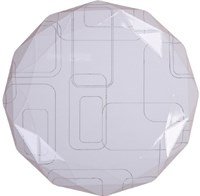 Светильник ЗАРЯ потолочно-настенный LED 36W 6400К 350мм ультратонкий многоугольник Линии
