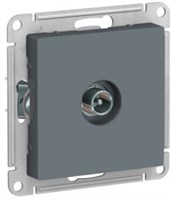 Розетка WESSEN AtlasDesign TV оконеч. 1DB, механизм, грифель ATN000791