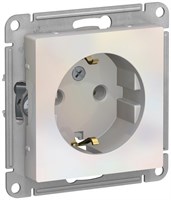 Розетка WESSEN AtlasDesign з/к, 16А, механизм жемчуг ATN000443