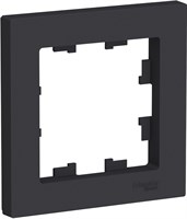 Рамка WESSEN AtlasDesign 1-п карбон ATN001001