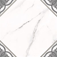 Керамогранит CERSANIT Gretta 29,8*29,8 узоры белый рельеф 16064