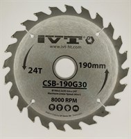 Диск пильный CSB-190G30