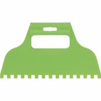 Шпатель СИБРТЕХ для клея пластмассовый зубчатый 4х4мм 86014