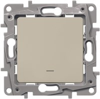 Выключатель LEGRAND Etika с подсв. на винтах 10АX (слоновая кость) 672303