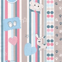 Обои ГОМЕЛЬОБОИ 16С2К Тофи-21 дуплекс 0,53*10,05м (1упак-12рул)