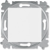 Выключатель ABB LEVIT 1-клавишный, белый/белый 2CHH590145A6003