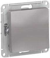 Переключатель SCHNEIDER ELECTRIC AtlasDesign сх.7, 10АХ,перекрестный, мех, алюминий ATN000371