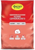 Удобрение ФАСКО минеральное сухое Калий сернокислый 1кг