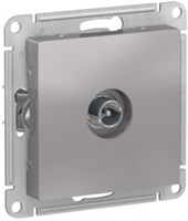 Розетка AtlasDesign TV оконеч. 1DB, механизм, алюминий ATN000391
