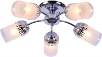Светильник потолочный ESCADA 680/5PL Е27*60W Chrome