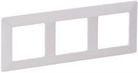 Рамка LEGRAND DIY VALENA Life на 3 поста белая 754003