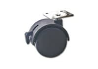Опора СТРОЙБАТ колесная на полщ.со стопором d 40мм Element 13167/5759912