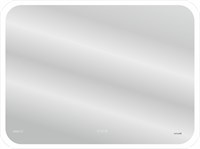 Зеркало LED DESIGN PRO 70*100 bluetooth часы с подсветкой, прямоугольное
