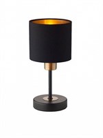 Светильник настольный ESCADA 1109/1 E14*40W Black/Gold