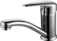 Смеситель PRAMEN для умывальника с поворот.изливом, хром LM3307C