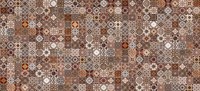 Плитка CERSANIT облицовочная Hammam 1c 20*44 коричневый рельеф HAG111D