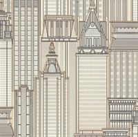Обои EURO DECOR Skyline декор 7117-00 виниловые 1,06*10,05м (1упак-6рул)