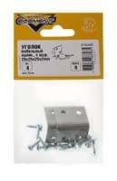 Уголки СТРОЙБАТ мебельные оцинк. 25*25*25*2 с шур.(4шт)El 15109/5752205