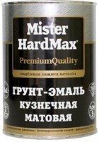 Грунт-Эмаль КУЗНЕЧНАЯ КВИЛ MISTER HARDMAX RAL 9005 глубоко-черный 1,9 КГ