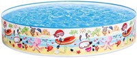 Бассейн INTEX Пляж 152*25см, от 3 лет, жесткий борт 56451NP/549090