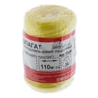 Шпагат СТРОЙБАТ полипр.плотн. 1200 текс желт (110м) 12345/2745312