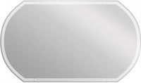 Зеркало LED DESIGN 120*70 с подсветкой, антизапотевание, овальное 090