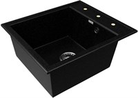 Мойка ZOX черная 480*420*180мм ZX-GM 04