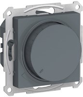 Светорегулятор WESSEN AtlasDesign поворотно-нажимной, 630Вт, мех., грифель ATN000736