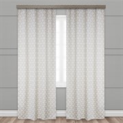 Шторы портьерные Калейдоскоп жаккард 190*275 2шт песок 100786