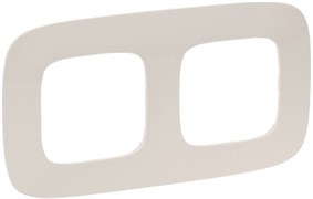 Рамка LEGRAND DIY VALENA Allure на 2 поста слоновая кость 754312