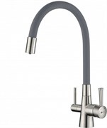 Смеситель LEMARK COMFORT для кухни с подключением к фильтру питьевой воды хром LM3075С