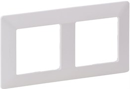 Рамка LEGRAND DIY VALENA Life на 2 поста белая 754002