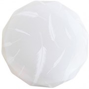 Светильник ЗАРЯ потолочно-настенный LED 36W 6400K 350мм ультратонкий многоугольник Перья 0206-0401