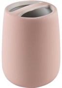 Подставка АКВАЛИНИЯ для зубных щеток керамика Soft розовая B4333A-3P