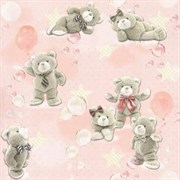 Обои ГОМЕЛЬОБОИ С6К Тедди-31 симплекс 0,53*10,05м (1упак-24рул)
