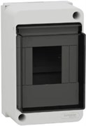 Бокс навесной SCHNEIDER ELECTRIC Easy9 XS с проз. дверью 4 мод. EZ9EAB104