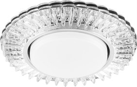 Светильник потолочный Feron встр.светод.подсв.20LED*2835 SMD 4000K 15W GX53 CD4025 проз.хр без лампы