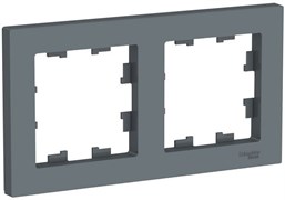 Рамка AtlasDesign 2-п универсальная грифель ATN000702