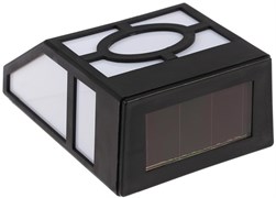 Фонарь садовый на солнечной батарее Настенный 9*12*5см, 1 led, пластик, белый 4073447