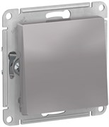Переключатель WESSEN AtlasDesign 1-кл, сх6, 10АХ, механизм алюминий ATN000361