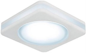 Светильник Gauss BackLight BL101 Квадрат. Белый, 5W, LED 4000K 1/60
