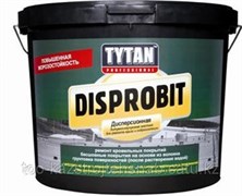 Мастика TYTAN DISPROBIT битумно-каучуковая дисперсионная для гидроизоляции и ремонта крыш 10кг