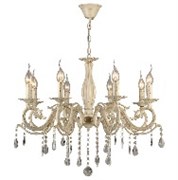 Люстра TEKAVIZE S2558 8xE14 WHITE 710*710*800 159-17826