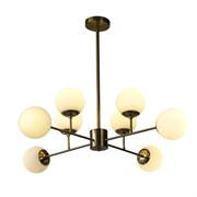 Люстра TEKAVIZE STILNOVO 40W 8xE27 GOLD 900*H800мм 159-17326