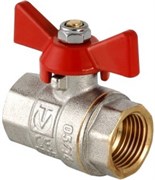 Кран Valtec шаровый вр-вр 3/4 рукоятка  бабочка  VT.217